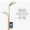 Alum&iacute;nio personalizado ao ar livre 6M 8M IP66 &agrave; prova d'&aacute;gua AC Smart Street Light com c&acirc;mera HD CCTV WIFI Equipamento de carga