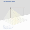 Luz de rua LED 100W 150W 200W fundida sob press&atilde;o