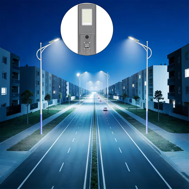 Panneau solaire &agrave; haute Conversion de haute qualit&eacute;, bras de Conversion r&eacute;glable, lampadaire solaire pour &eacute;clairage de parc et de place