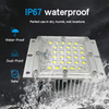 P67 وحدة إضاءة LED مقاومة للماء 30W 150 Lm/W لوحدات إضاءة الشوارع الخارجية OEM