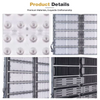 Projecteur haute Performance &agrave; double rang&eacute;e 1000W, &eacute;tanche IP66, en aluminium moul&eacute; sous pression, dur&eacute;e de vie de 50000 heures, variable pour sec, humide et humide