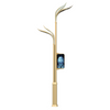 Alum&iacute;nio personalizado ao ar livre 6M 8M IP66 &agrave; prova d'&aacute;gua AC Smart Street Light com c&acirc;mera HD CCTV WIFI Equipamento de carga