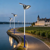 R&eacute;verb&egrave;re solaire 50W 60W 100W, conception int&eacute;gr&eacute;e tout-en-un, &eacute;tanche IP66, pour zone r&eacute;sidentielle, campus, trottoir, sentier