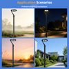 IP65 AC 20W-150W L&aacute;mpara de luz LED de aluminio impermeable para exteriores para jard&iacute;n Park Street con 5 a&ntilde;os de garant&iacute;a