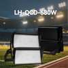 ไฟ LED กลางแจ้งแบบลูเมนสูงเสาสูงแบบโมดูลาร์ IP66 โคมไฟสนามกันน้ำฟลัดไลท์ 680W ไฟน้ำท่วมอลูมิเนียมหล่อ