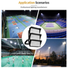 Pencahayaan Lapangan Tenis Stadion Sepak Bola Profesional 500W 600W 880W IP66 Stadion Sepak Bola Lapangan Olahraga Lampu Banjir Led