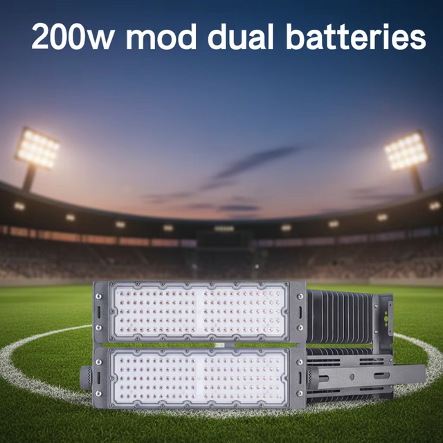 Anpassbare LED-Flutlichter aus Aluminiumdruckguss, IP66, staubdicht, wasserdicht, 200 W, dimmbar, f&uuml;r Tennispl&auml;tze, Basketballpl&auml;tze