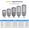 R&eacute;verb&egrave;res LED personnalis&eacute;s en gros IP65 AC photocellule &eacute;tanche 100W-300W lampe pour l'ext&eacute;rieur de la route