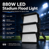 &Eacute;clairage professionnel de terrain de Tennis de stade de Football 500W 600W 880W IP66, projecteur Led pour terrain de sport