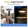 ไฟคอลัมน์ LED แผงโซลาร์เซลล์ 4.5W ที่ทันสมัยการออกแบบกันน้ำอลูมิเนียมสว่างเป็นพิเศษสำหรับแสงสวนกลางแจ้งระดับ IP65