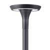 أضواء الشوارع الحديثة LED IP65 من سبائك الألومنيوم DC إضاءة الحدائق الخارجية مع جهاز التحكم عن بعد