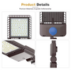 100W 150W 200W 300W 400W อลูมิเนียมหล่อไฟถนน LED IP65 กันน้ำสำหรับไฟถนนกลางแจ้ง