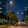 Hohe Helligkeit f&uuml;r Chip-LED-Stra&szlig;enlaterne, hohe Effizienz, 150 lm/W, 12.000 lm, Aluminium 6063, modulare IP65-Au&szlig;enmastlampe, 5 Jahre Wechselstrom