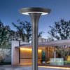 أضواء الشوارع الحديثة LED IP65 من سبائك الألومنيوم DC إضاءة الحدائق الخارجية مع جهاز التحكم عن بعد