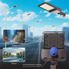 100W 150W 200W 300W 400W อลูมิเนียมหล่อไฟถนน LED IP65 กันน้ำสำหรับไฟถนนกลางแจ้ง